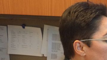 La comandante María Peña, encargada del distrito diez de Chicago, que incluye a La Villita.