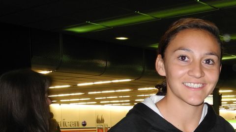 Dinora Lizeth Garza y Maribel Domínguez "Marigol", llegaron a Chicago el domingo, y rápido se reportaron a su nuevo equipo las Red Stars.