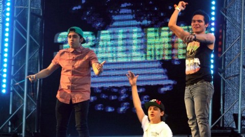 3Ball MTY se presentó el sábado en el  Festival de música Coachella 2013, en Indio.