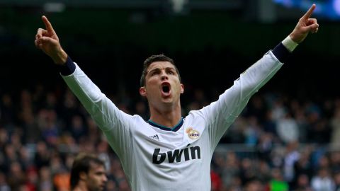 El Real Madrid es primero en la lista de equipos y Cristiano Ronaldo es segundo en la individual.