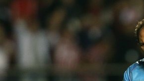 El portero Rogerio Ceni celebra uno de los goles del Sao Paulo