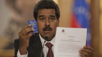 El presidente electo Maduro    fue proclamado  ganador de las elecciones.