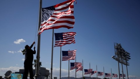 Bandera de Estados Unidos.