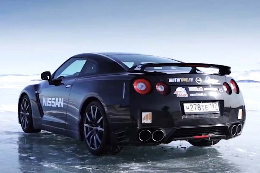  Nissan GT-R el más rápido sobre hielo - La Opinión