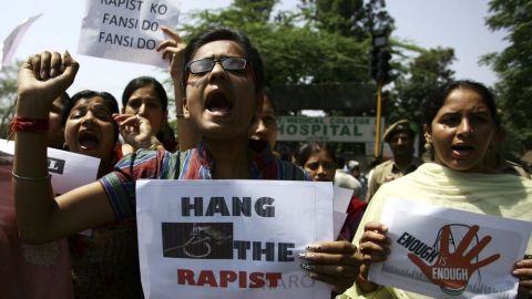 Las manifestaciones contra las autoridades no se detienen en Nueva Delhi.