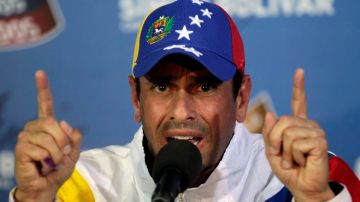 El Gobierno acusa al líder opositor, Henrique Capriles, de consumir estupefacientes.