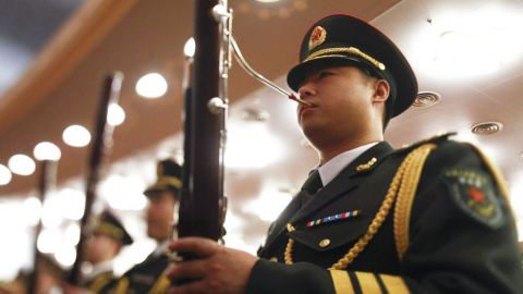 China es la potencia  ilitar más importante de Asia.