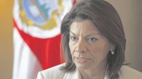 El gobierno de Laura Chinchilla espera expectante la llegada de Obama.
