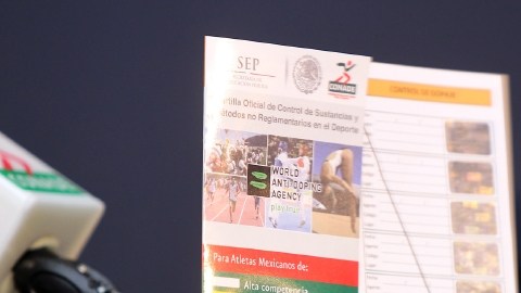 Esta es la Cartilla Nacional de Control de Sustancias y Métodos no Reglamentarios en el Deporte que Conade da a conocer.
