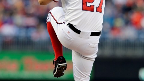 Jordan Zimmermann hizo palidecer a Rojos.