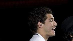 El trío pop mexicano Reik durante una presentación.