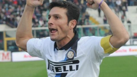 Javier Zanetti sufrió una lesión en el tendón de aquiles izquierdo