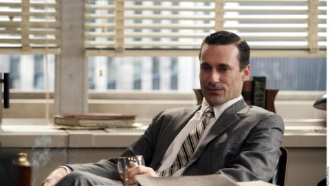 Jon  Hamm interpreta a Don Draper en la serie de AMC.