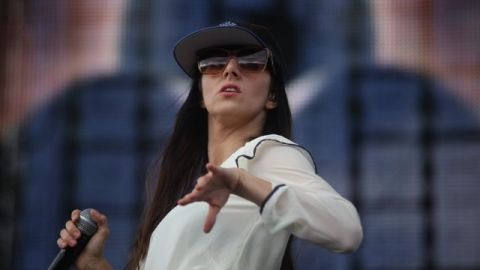 Mala Rodríguez en el Festival Vive Latino, en el Foro Sol, en la capital mexicana.