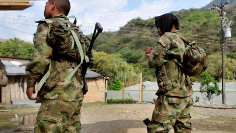 Miembros de las FARC han sufrido la presión del ejército colombiano.