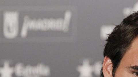 Roger Federer se dijo listo para defender su título en el Masters de Madrid.