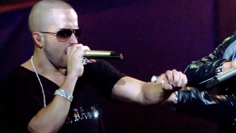 Wisin y Yandel en una de sus tantas presentaciones como dueto.