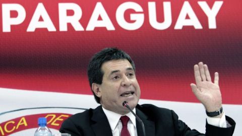 El presidente paraguayo Horacio Cartes.