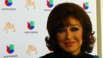 La actriz  vino a compartir con la comunidad mexicana de Nueva York.