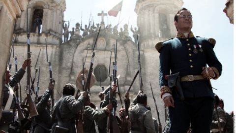 Una escena de la cinta 'Cinco de Mayo: La Batalla', del cineasta mexicano Rafael Lara.