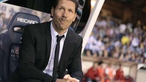 Diego Simeone sabe que no pueden bajar los brazos, para alcanzar un lugar en Champions