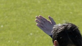 José Mourinho supervisa el entrenamiento de Coentrao