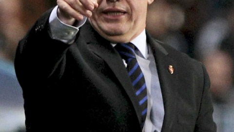 Javier 'Vasco' Aguirre, director técnico del Espanyol, que mañana podría coronar al archirrival Barcelona.