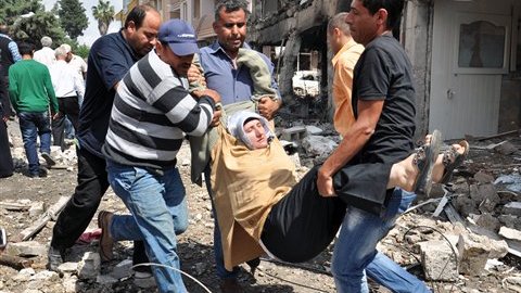 Los ataques de este sábado se dieron cerca de la frontera con Siria.