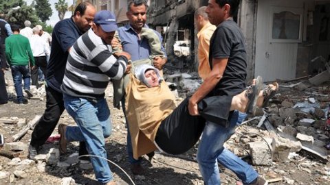 Los ataques de este sábado se dieron cerca de la frontera con Siria.