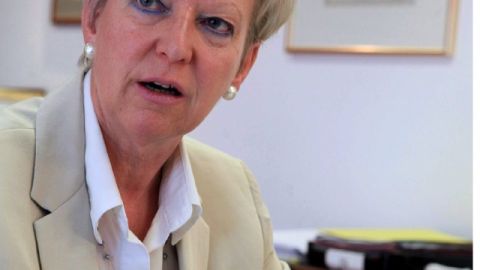 Marie Anne Coninsx, enbajadora de la UE en México.