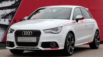 El "competition kit" de Audi A1, que recuerda al poderoso R-18 de la firma de los aros