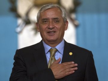 Otto Pérez Molina,  presidente de Guatemala.