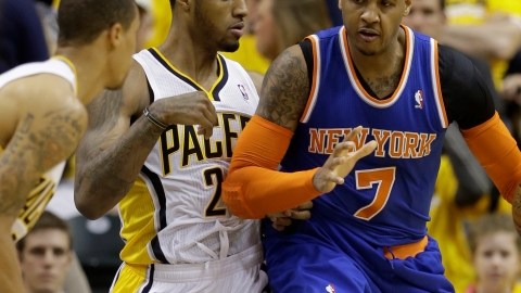 El futuro de los Knicks en la serie ante Pacers depende mucho de una gran actuación de Carmelo Anthony.