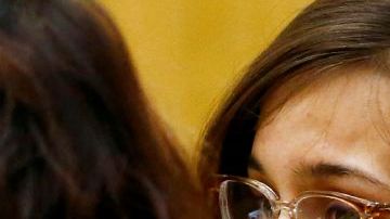 Arias mientras escuchaba el veredicto de culpabilidad.