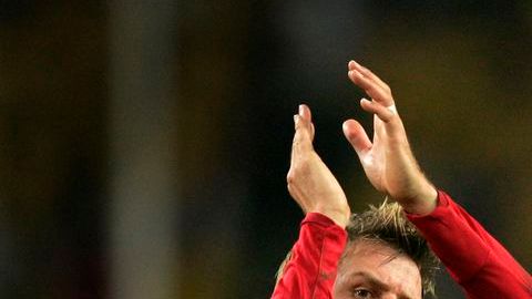 Beckham siempre saludó al público aunque el resultado fuera adverso.