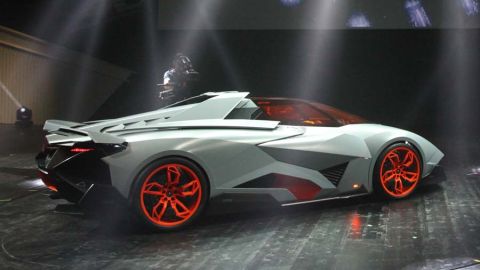 Un auto monoplaza para las calles: el Lamborghini 'Egoista'