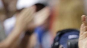 Evan Gattis (24) vino como emergente a terminar con la ventaja angelina.