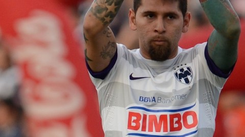 Action Photo during the game of Monterrey vs Pachuca Liga MX, Jonathan Orozco/ Foto de acción durante el juego Monterrey vs Pachuca Liga MX, Jonathan Orozco / 13-Abr-2013/ MEXSPORT/ Jorge Martinez .Foto tomada con el siguiente equipo Nikon:Lente Nikkor 400mm1:2.8 G EDLente Nikkor 70-200mm1:2.8 GII EDLente Nikkor 24-70mm1:2.8 G EDLente Nikkor 14-24mm1:2.8 G EDCamara Nikon D4Camara Nikon D300s