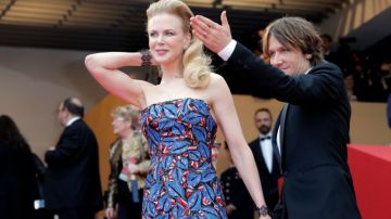 El mal tiempo, un robo y un tiroteo fue lo que más sobresalió en la primera semana del 66 festival de Cannes. En la foto Nicole Kidman a su llegada.