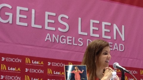 Leila Cobo presentó ayer el  libro sobre la diva.