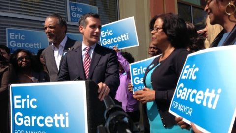 Eric Garcetti fue presidente del concilio de Los Ángeles.