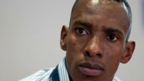 Luis Amaranto Perea ofreció una conferencia de prensa en La Noria