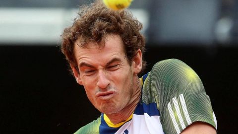 La lesión de espalda de Murray se recrudeció.