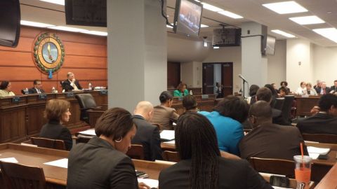 Reunión de la Junta de Educación de Chicago esta tarde.