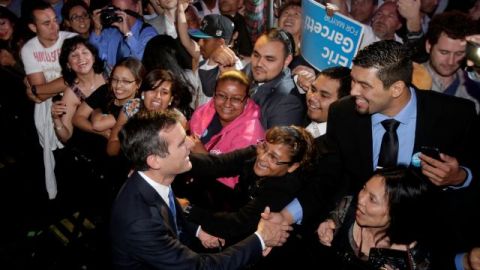 Garcetti empezará su mandato el 1 de julio.