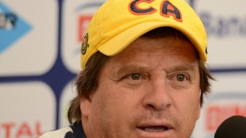 Miguel Herrera, técnico del América, asegura que los goles llegarán en el partido de vuelta