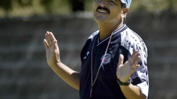 Jorge Luis Pinto, director técnico de Costa Rica.