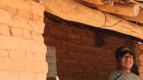 Vigías de la Casa de Justicia de El Paraíso, Guerrero.