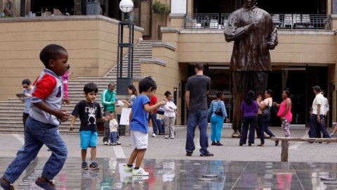 Las estatuas de Mandela son numerosas en Sudáfrica.