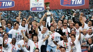 Lazio vence a la Roma y se adjudica la Copa Italia.